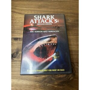 Shark Attack 3: Megalodon (DVD 2002)‎ Horror Jenny McShane RARE Out Of Print